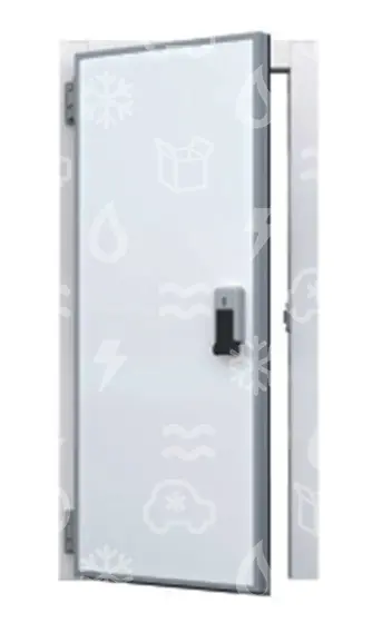 dveře RF chladírenské bezprahové, PUR 60,  700 x 1800 mm, LEVÉ